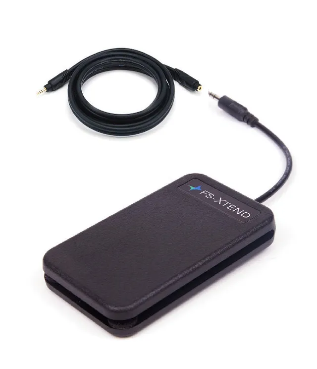 AirTurn Bluetooth Pedals FS-Xtend Taster mit Kabel 6ft