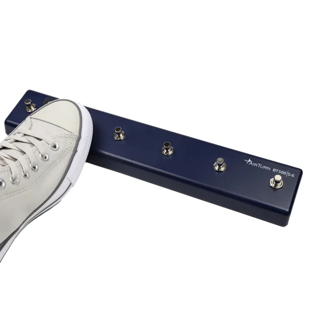 AirTurn BT500S-6 Bluetooth Fußschalter 6-fach Analog